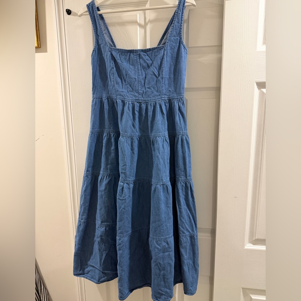 J. Crew Indigo Denim Dress